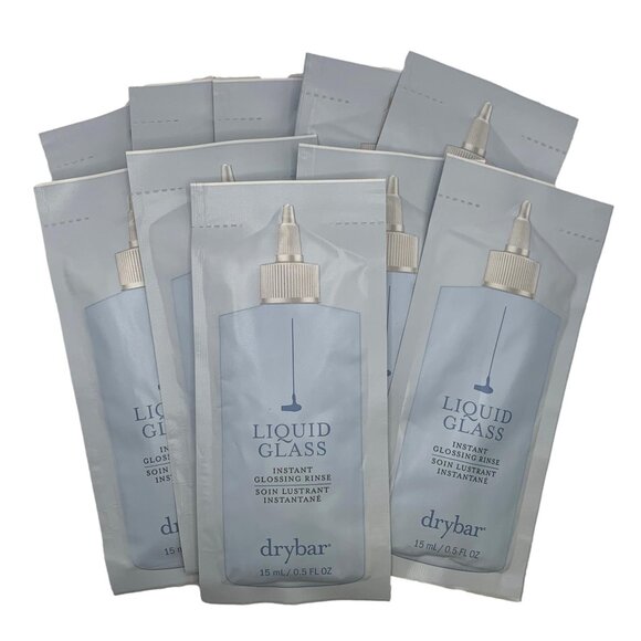 10X Drybar Liquid Glass Instant Glossing Rinse 15ml each sample size - Picture 1 of 3